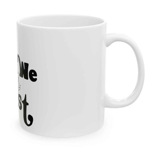 In Data We Trust - Blck - Ceramic Mug, 11oz